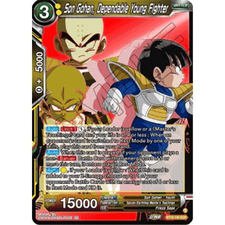 BT19-148 - Son Gohan, Dependable Young Fighter - Foil