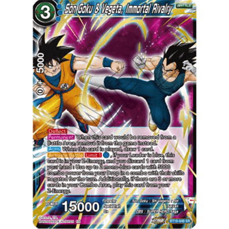 BT19-048 - Son Goku & Vegeta, Immortal Rivalry (V.1) - Foil