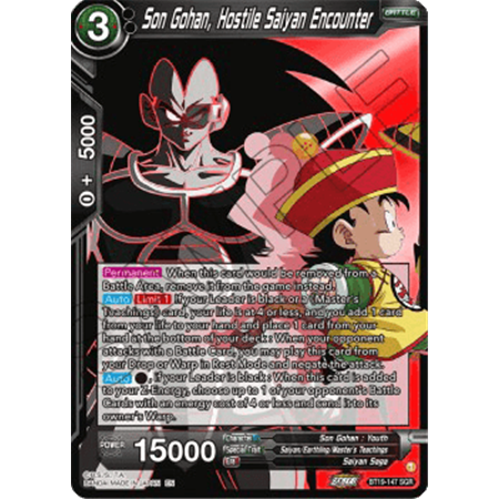 BT19-147 - Son Gohan, Hostile Saiyan Encounter