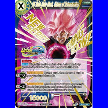 P-212 - SS Rosé Goku Black, Unison of Extermination - New Series Coming Soon