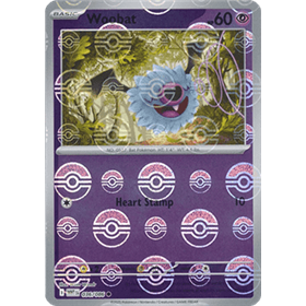 WHT 036 - Woobat - PokeBall Reverse Holo