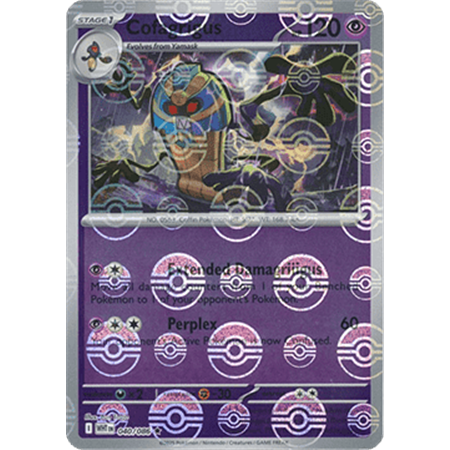 WHT 040 - Cofagrigus - PokeBall Reverse Holo