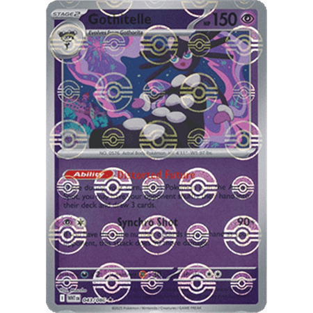 WHT 043 - Gothitelle - PokeBall Reverse Holo