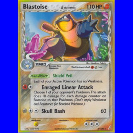 CG 002 - Blastoise Delta Species