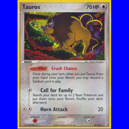 CG 012 - Tauros - Reverse Holo