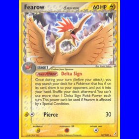 CG 018 - Fearow Delta Species - Reverse Holo