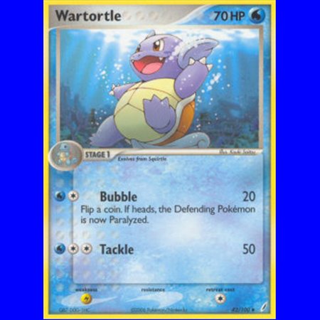 CG 042 - Wartortle - Reverse Holo