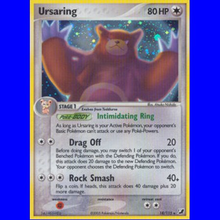 UF 018 - Ursaring - Reverse Holo