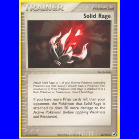 UF 092 - Solid Rage - Reverse Holo