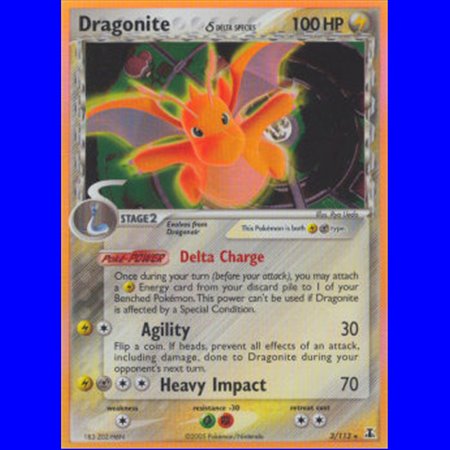 DS 003 - Dragonite Delta Species - Reverse Holo