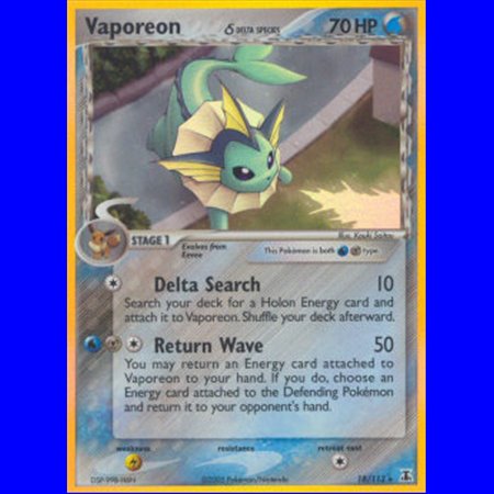 DS 018 - Vaporeon Delta Species