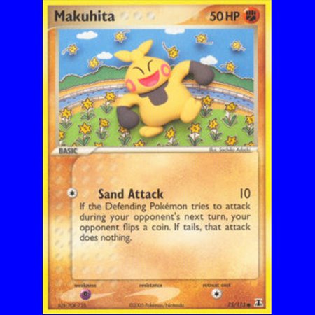 DS 075 - Makuhita - Reverse Holo