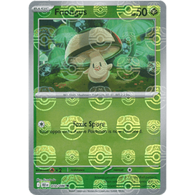 BLK 010 - Foongus - MasterBall Reverse Holo