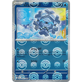 BLK 027 - Cryogonal - PokeBall Reverse Holo
