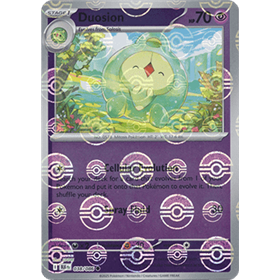 BLK 038 - Duosion - PokeBall Reverse Holo