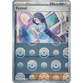 BLK 082 - Fennel - PokeBall Reverse Holo