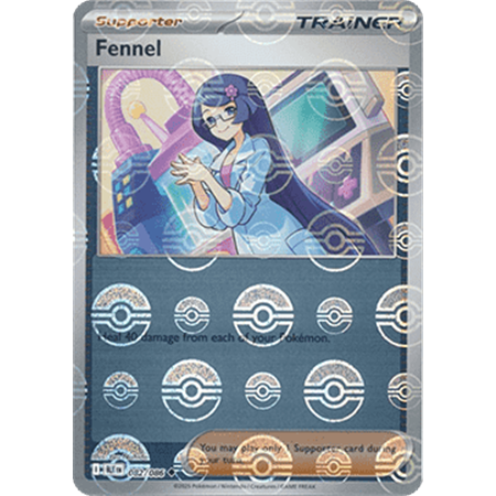 BLK 082 - Fennel - PokeBall Reverse Holo