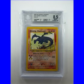 BGS - NDE 107 - Shining Charizard (8.5)