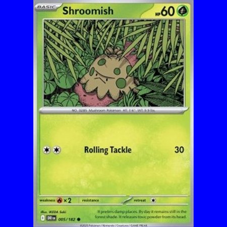 DRI 005 - Shroomish - Reverse Holo