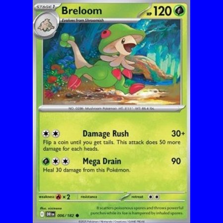 DRI 006 - Breloom - Reverse Holo