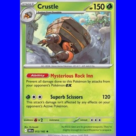 DRI 012 - Crustle - Reverse Holo