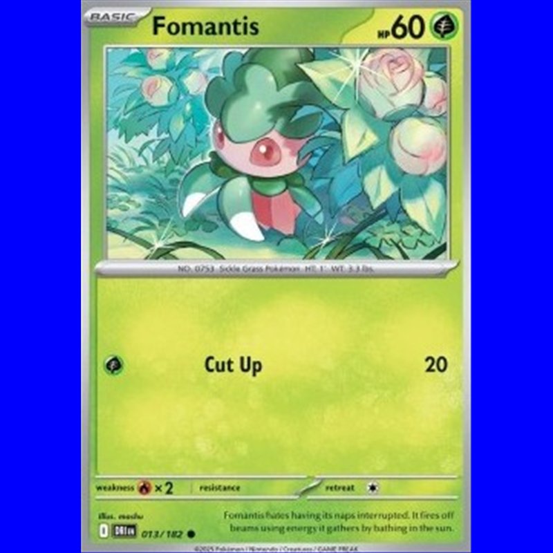 DRI 013 - Fomantis - Reverse Holo