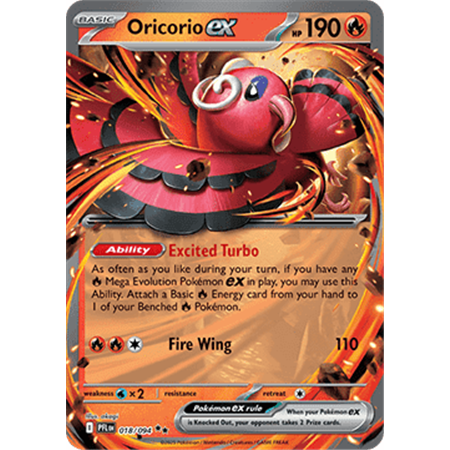 PFL 018 - Oricorio ex