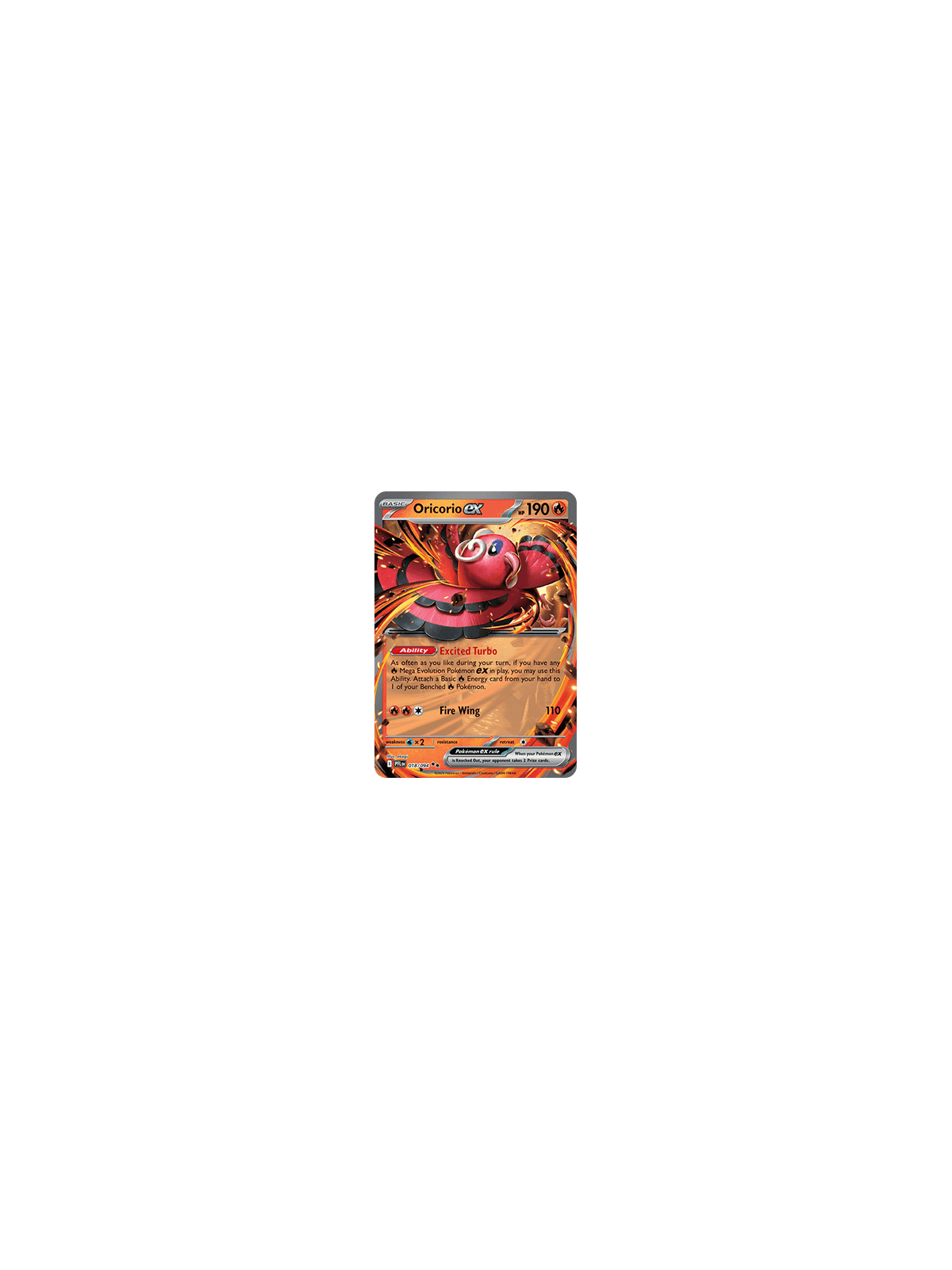 PFL 018 - Oricorio ex