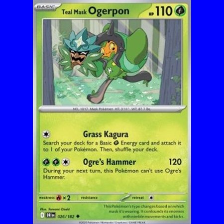 DRI 026 - Teal Mask Ogerpon