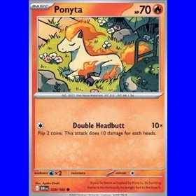 DRI 029 - Ponyta - Reverse Holo