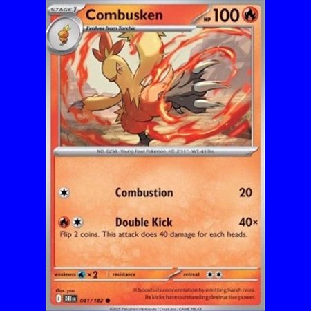 DRI 041 - Combusken - Reverse Holo