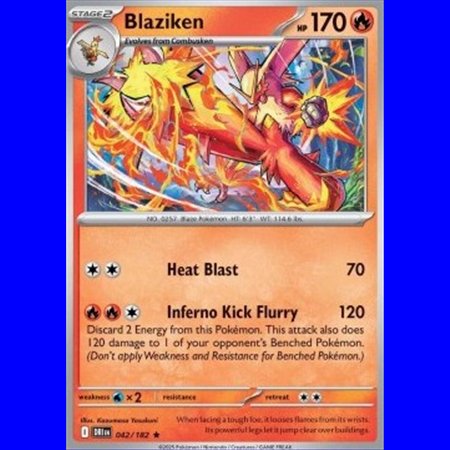 DRI 042 - Blaziken - Holo