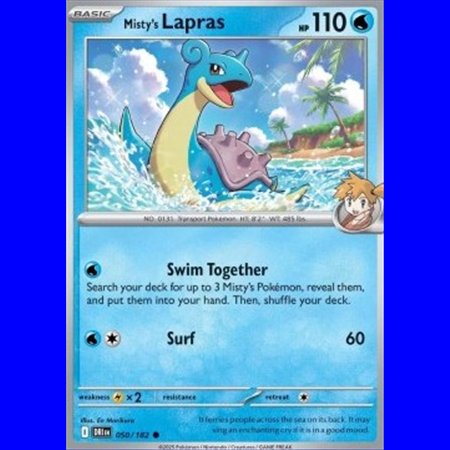 DRI 050 - Misty's Lapras