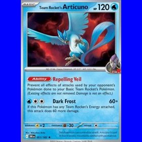 DRI 051 - Team Rocket's Articuno - Reverse Holo
