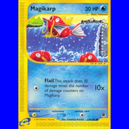 EX 118 - Magikarp - Reverse Holo