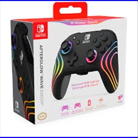 Nintendo Switch Afterglow Wave Wireless Controller Black -Origineel-
