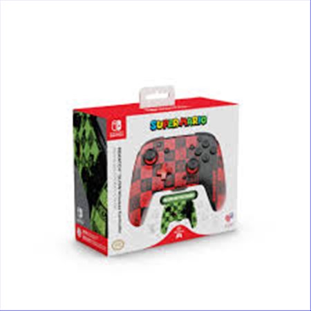 Nintendo Switch Rematch Glow Wireless Controller Super Mario -Origineel-