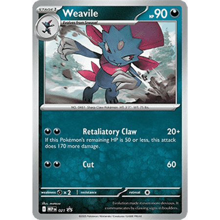 MEP 021 - Weavile