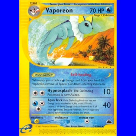 SK 033 - Vaporeon - Reverse Holo