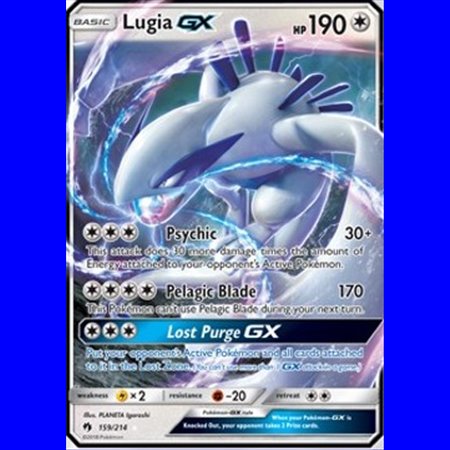 LOT 159 - Lugia GX 