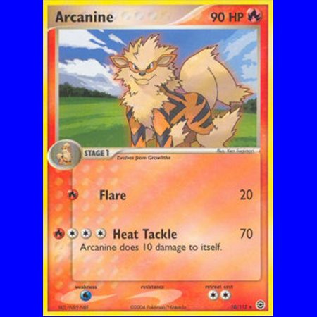 FL 018 - Arcanine - Reverse Holo