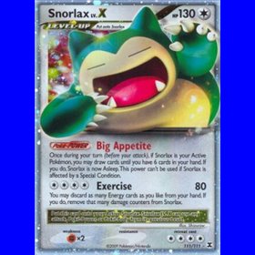 RR 111 - Snorlax LV.X