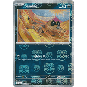 BLK 057 - Sandile - MasterBall Reverse Holo