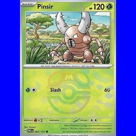 PRE 003 - Pinsir - MasterBall Reverse Holo