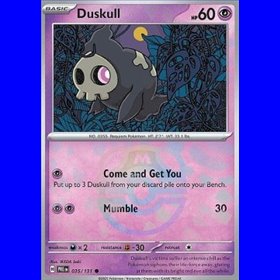 PRE 035 - Duskull - MasterBall Reverse Holo