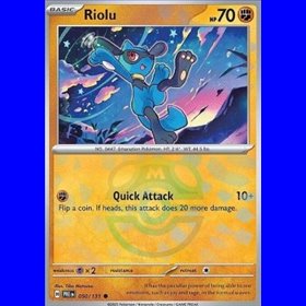 PRE 050 - Riolu - MasterBall Reverse Holo