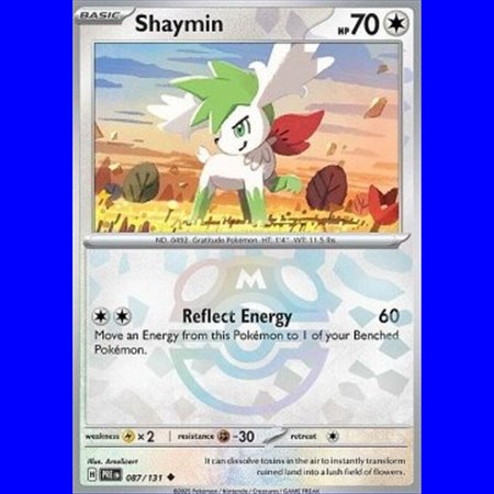 PRE 087 - Shaymin - MasterBall Reverse Holo