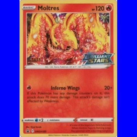 SWSH 185 - Moltres - Staff Promo