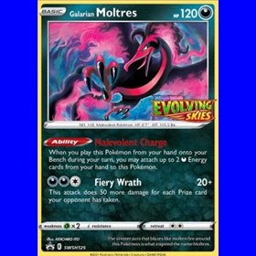 SWSH 125 - Galarian Moltres - Staff Promos
