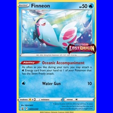 SWSH 240 - Finneon - Staff Promo
